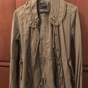 Army green jacket